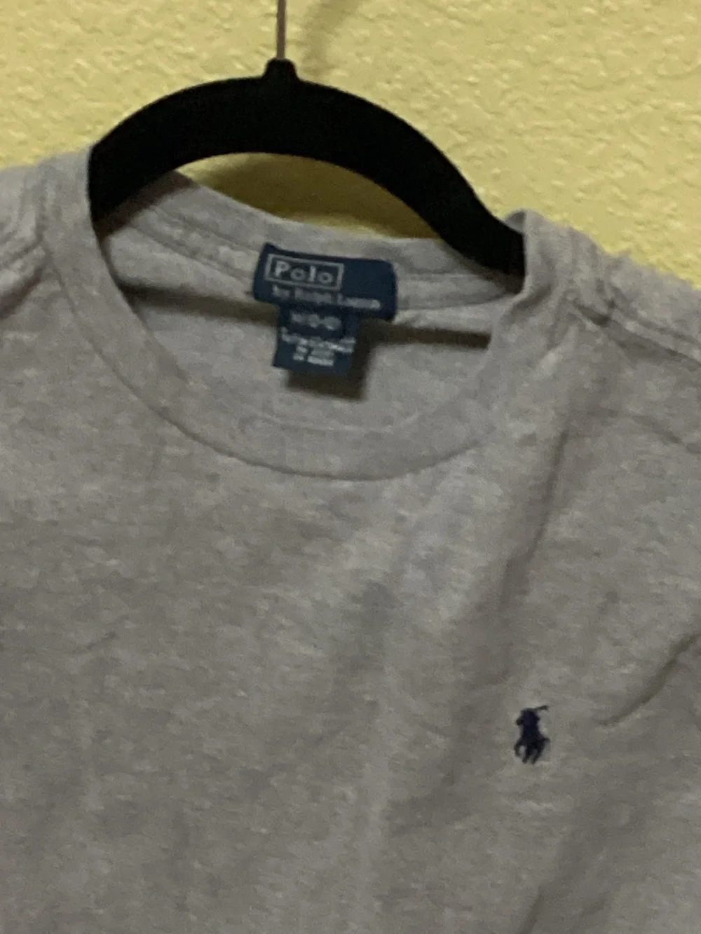 Ralph Lauren Kids Light Gray Short Sleeve Polo Player Tee